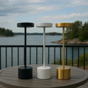 Ladattava pöytälamppu