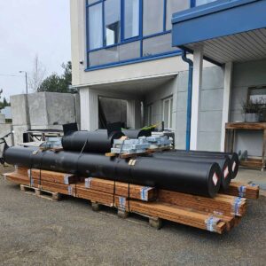 Putkiponttonilaituri 3 x 4,8 m - Tee-se-itse